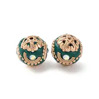 Handmade Resin Indonesia Round Beads