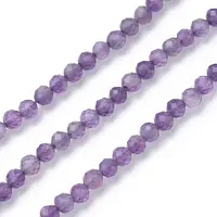 Natural Amethyst Beads Strands