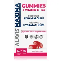 Alavis Maxima GUMMIES Vitamin C+D3 tablety a kapsle na klouby, vaziva a kůži 90 ks