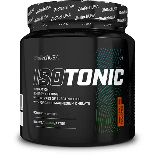 BioTechUSA Isotonic sportovní nápoj s elektrolyty příchuť Orange & Mango 600 g