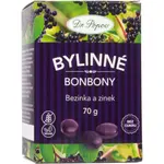 Dr. Popov Bylinné bonbony Bezinka a zinek bonbóny 70 g