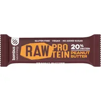 Bombus Raw Protein proteinová tyčinka příchuť Peanut Butter 50 g