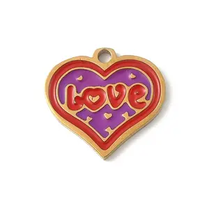 304 Stainless Steel Enamel Charms