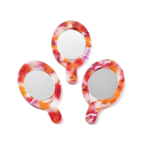 Opaque Cellulose Acetate Pendants