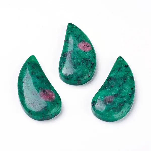 Natural Ruby in Zoisite Pendants