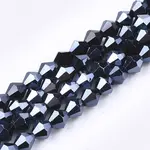 Electroplate Glass Beads Strands