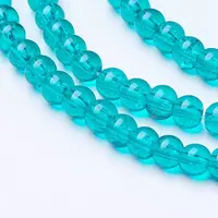 Crackle Glass Beads Strands