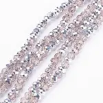 Electroplate Glass Bead Strands