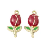 Alloy Enamel Pendants