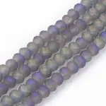 Electroplate Glass Beads Strands