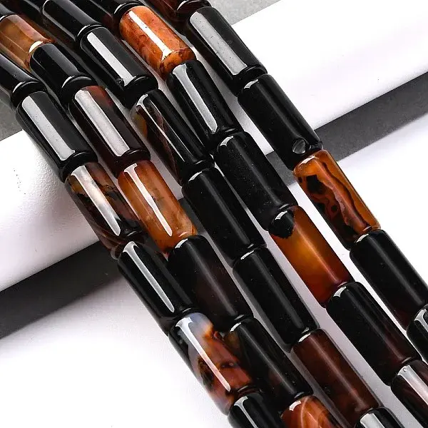 Dyed & Heated Natural Agate Beads Strands