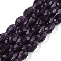 Transparent Glass Beads Strands