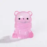 Luminous Resin Bear Miniature Ornaments