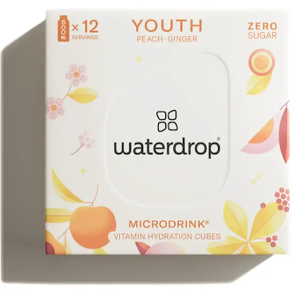 Waterdrop Microdrink nápoj s vitamínmi príchuť Youth – Peach 12 ks