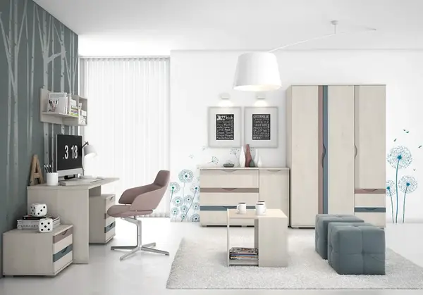 Detská izba ii alegria - borovica/mix farieb