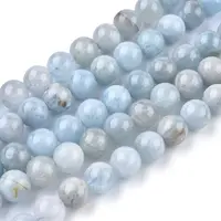 Natural Aquamarine Beads Strands
