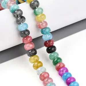 Natural Quartz Crystal Beads Strands