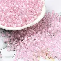 Transparent Glass Round Seed Beads