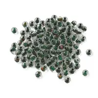 130Pcs 10G Transparent Glass Seed Beads