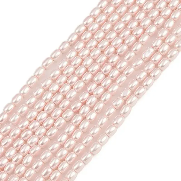 Electroplated Shell Pearl Beads Strands