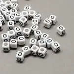 Large Hole Acrylic Letter European Beads