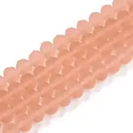 Transparent Glass Beads Strands