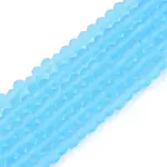 Transparent Glass Beads Strands