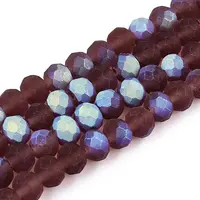 Transparent Glass Beads Strands