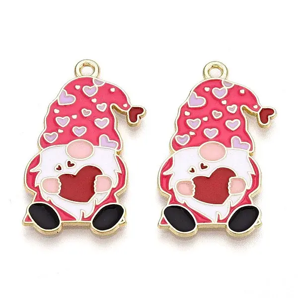 Alloy Enamel Pendants