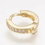 Brass Huggie Hoop Earring Findings