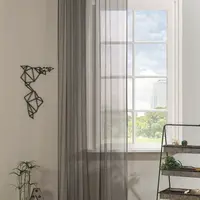 Záclona nebula - šedá