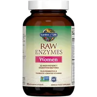 Garden of Life RAW Enzymes Women Digestive Health trávicí enzym pro ženy 90 cps