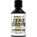BioTechUSA Zero Drops Flavor dochucovadlo bez kalorií příchuť Vanilla 50 ml