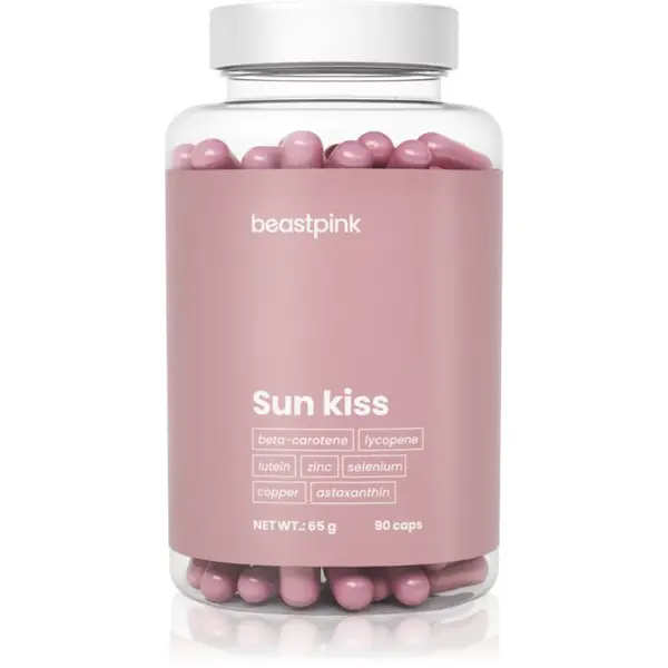 BeastPink Sun Kiss kapsle s minerály 65 g
