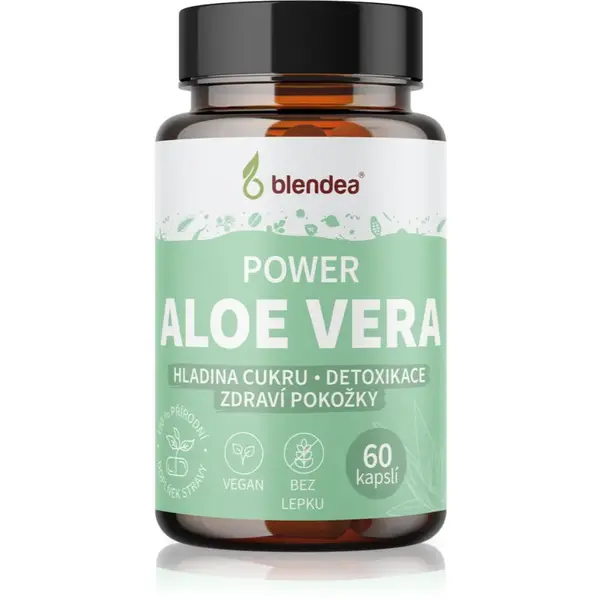 Blendea Power Aloe Vera kapsle pro udržení normální hladiny cukru v krvi 60 cps