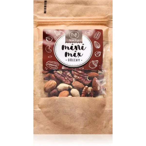 NATU Mini mix Ořechy směs ořechů 80 g