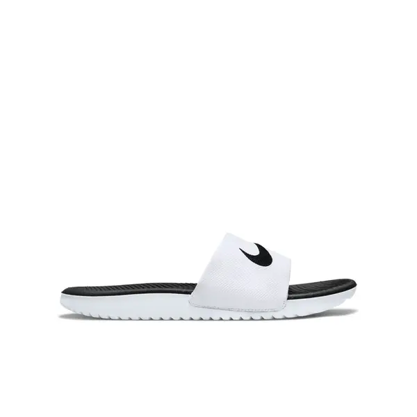 Nike Kawa Little/Big Kids Slides 31 WHITE/BLACK