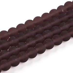 Transparent Glass Beads Strands