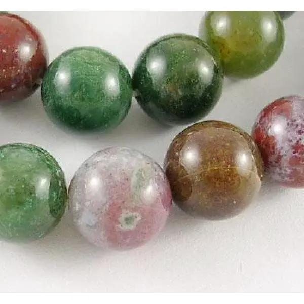 Natural Indian Agate Beads Strands