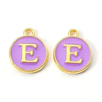 Golden Plated Alloy Enamel Charms