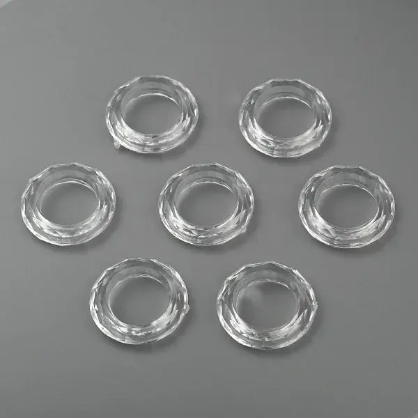Transparent Acrylic Beads
