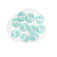 Cup Cake Food Grade Eco-Friendly Silicone Beads