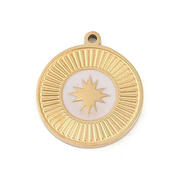 304 Stainless Steel Enamel Pendants