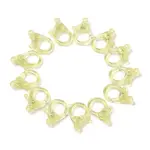 Transparent Plastic Lobster CLaw Clasps