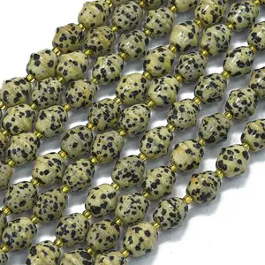 Natural Dalmatian Jasper Beads Strands