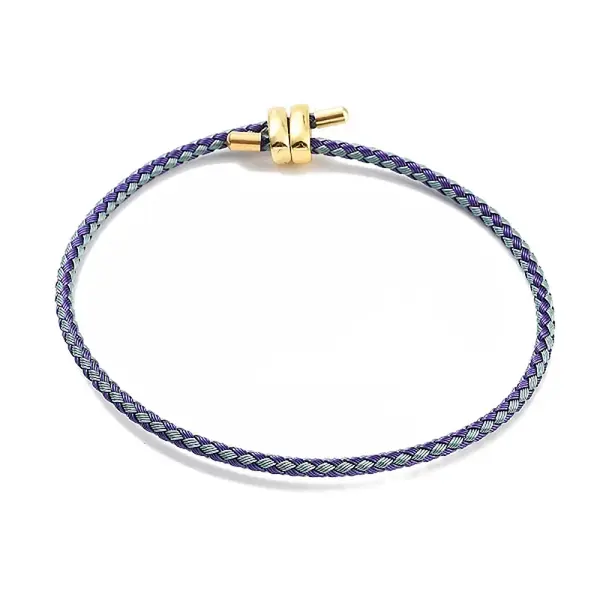 Braided Steel Wire Bracelets Making