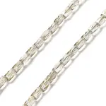 Electroplate Transparent Glass Beads Strands