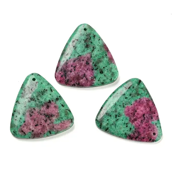 Natural Ruby in Zoisite Pendants