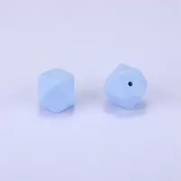 Hexagonal Silicone Focal Beads