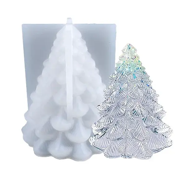 DIY Christmas Tree Display Silicone Molds